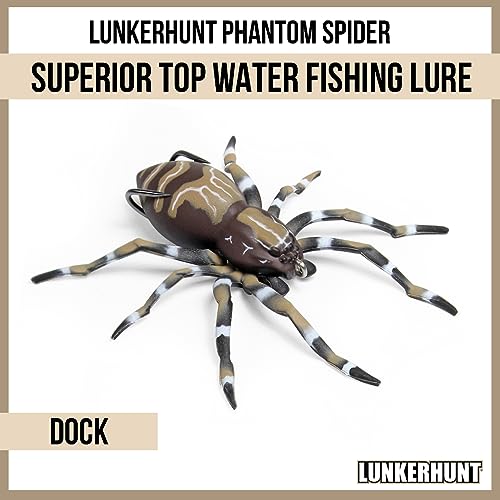 Phantom Spider Fishing Lure for Bass Fishing 2"|Spider Lure w/ Self-Righting Ballast