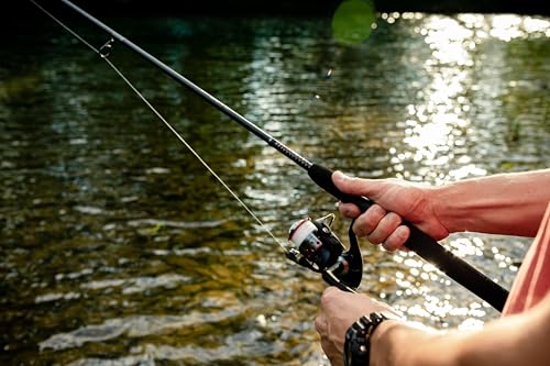GX2 Spinning Rod,3pc Spinning Rod,6-15lb Line Rating, Medium Rod Power