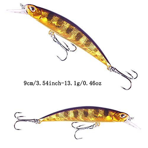Jerk Baits for Bass Fishing,Jerkbait Fishing Lures,Minnow Lures Jerk Bait