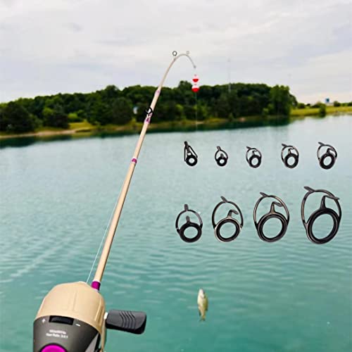 Fishing Rod Repair Kit,Fishing Rod Tips and Guides Replacement Kit