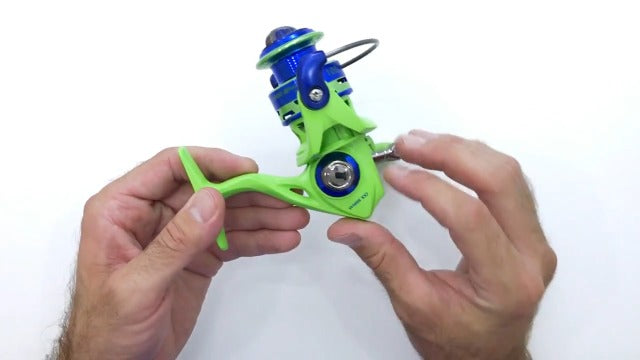 Wally Marshall Speed Shooter Spinning Reel,Right or Left-Hand Retrieve