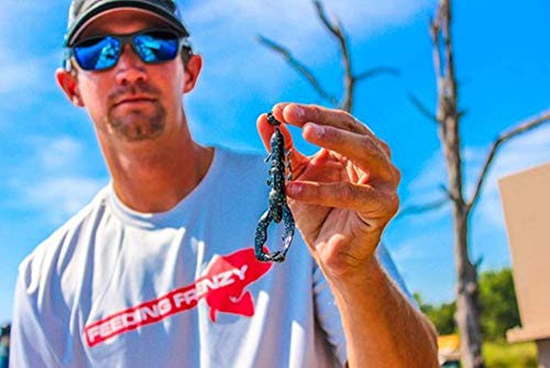 Lures YCW302 Christie Craw Soft Bait, Watermelon Red Flake