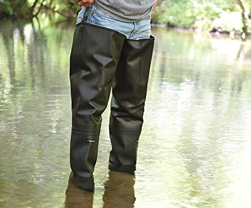 Rana II Waterproof PVC Fishing Bootfoot Hip Wader for Fishing