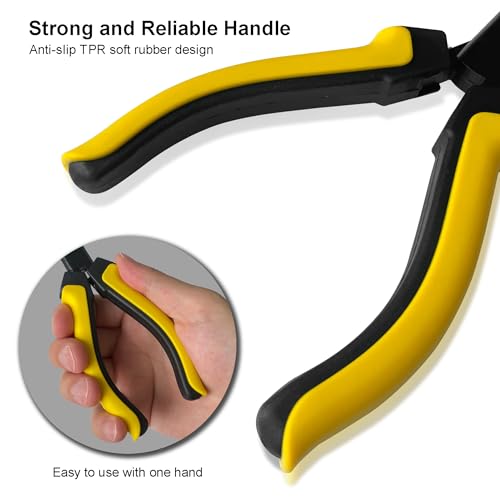 7" Fishing Pliers with Anti-rust Teflon coated, Freshwater/Saltwater Fishing Tools