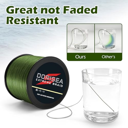 Extreme Braid 100% Pe Black Braided Fishing Line 109Yards-2187Yards 6-550Lb Test Fishing Wire