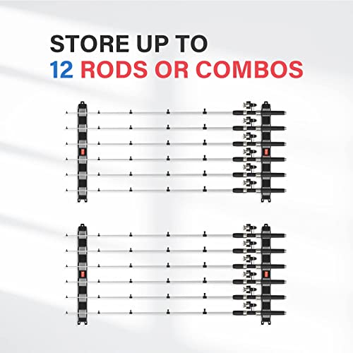 Fishing Rod Holders Wall-Mounted – Simple Deluxe Fishing Rod Rack