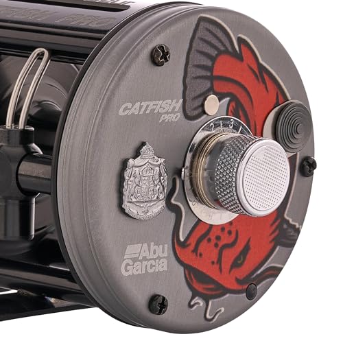 Ambassadeur Baitcast Round Fishing Reel w/ 4 Stainless Steel Ball Bearings + 1 Roller Bearing