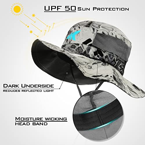 KastKing Sol Armis UPF 50 Boonie Hat  Sun Protection Hat Fishing Hat Beach  Hiking Hat Paddling Rowing Kayaking Hat