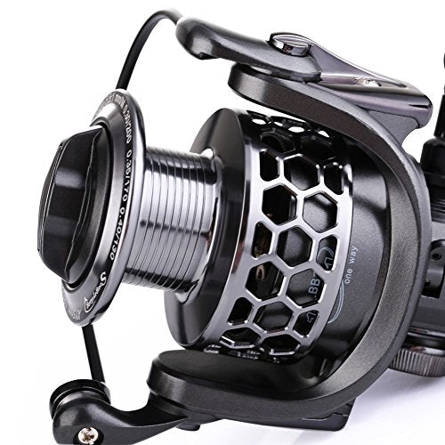 Fishing Reel 13+1BB Light Weight Ultra Smooth Aluminum Spinning Fishing Reel
