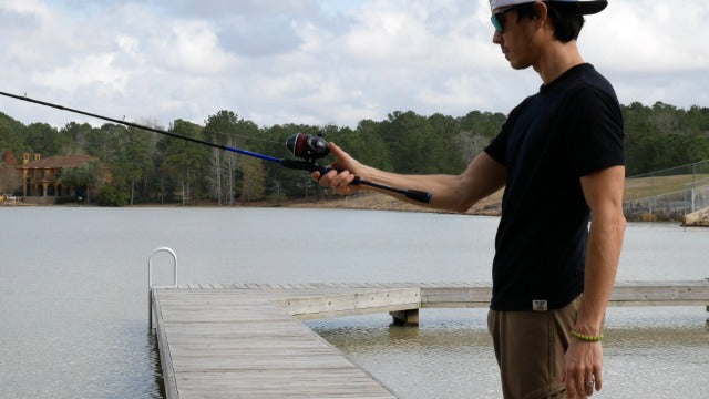 Brutus Spincast Fishing Reel,Easy to Use Push Button Casting Design