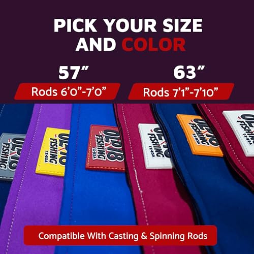 Neoprene Fishing Rod Sleeve Sock | Protective Cover for Poles
