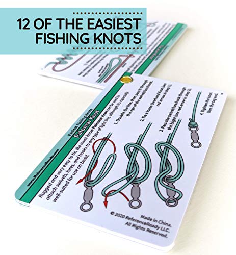 Easiest Fishing Knots Waterproof Guide on How to Tie-12 Simple Fishing Knots