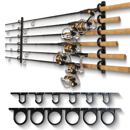 Ceiling Fishing Rod Holder for 6 Rods