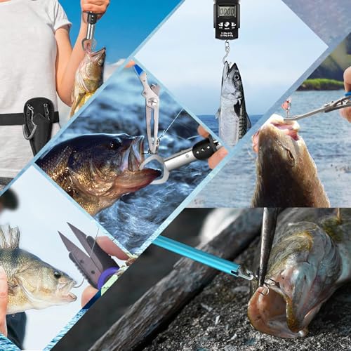 Fishing Tool Kit Fishing Pliers Fish Gripper Fishing Scale Fish Grip Tools Set