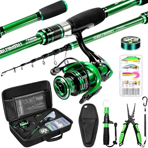 Graphite Telescoping Fishing Pole