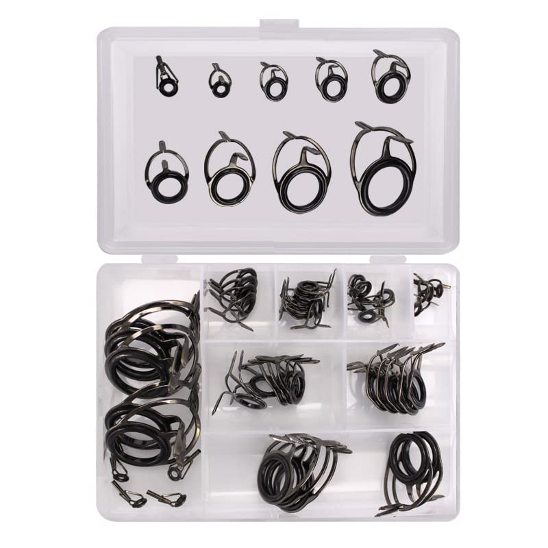 Fishing Rod Repair Kit,Fishing Rod Tips and Guides Replacement Kit