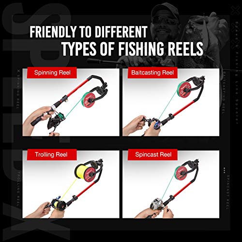 Speed X Fishing Line Winder w/ Unwinding - Spooling Station for Spinning,Cast & Spincast Reels