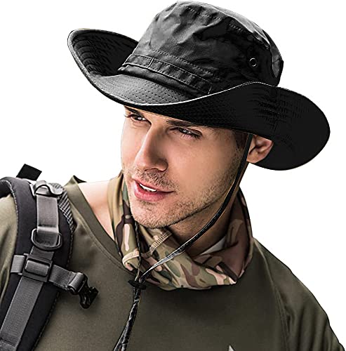Sun Hats for Men Women Bucket Hat UPF 50+ Boonie Hat Foldable UV Protection Hat