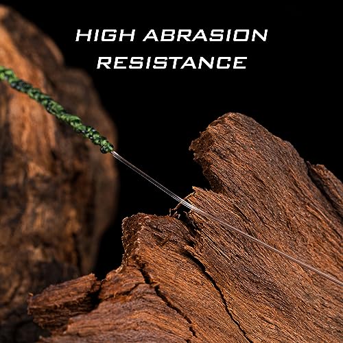 Kovert Blue Water 100% Fluorocarbon Fishing Line,Clear Fishing Leader
