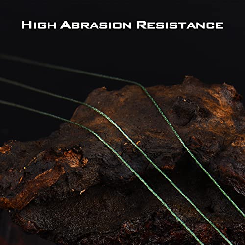 Destron Braided Fishing Line, Highly Abrasion Resistant, Improved Knot Strength, Ultra-Thin Diameter Superline