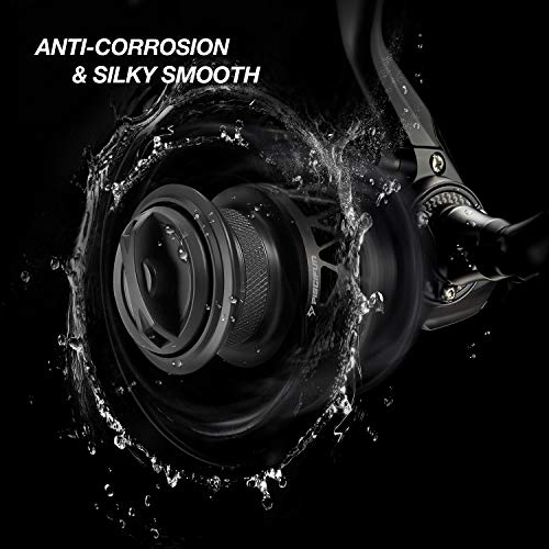 Carbon X Spinning Reels,Light to 5.1oz,Carbon Frame & Rotor, 33LBs Max Drag
