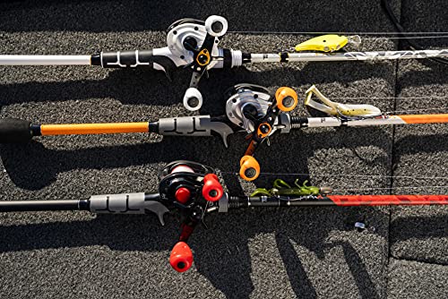Silver Max Low Profile Multi Baitcasting Fishing Reel w/ Lightweight Construction