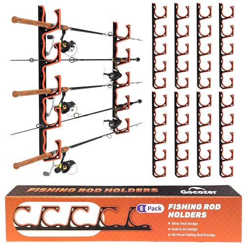 Ceiling Mounted Fishing Pole Holders
