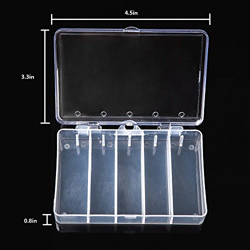 Fishing Lures Spinnerbait for Bass Trout Salmon Walleye Hard Metal Spinner Baits Kit w/ Tackle Box