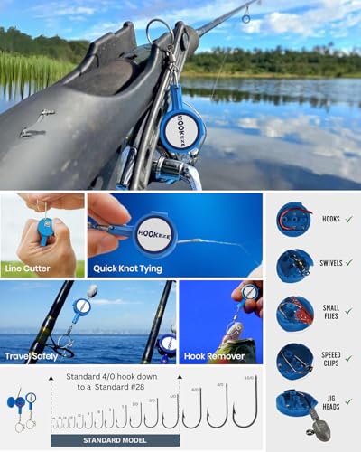 7pcs Fishing Gear Kit,Fishing Pliers,Knot Tying Tool,Fish Gripper