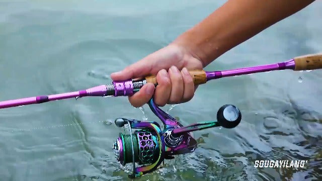 Colorful Fishing Reel 13+1 BB Light Weight Ultra Smooth Powerful Spinning Reels