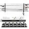 Wall Mount Fishing Rod Holders,Horizontal/Ceiling Fishing Pole Storage Rack for Garage