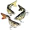 Bass Fishing Lure for Freshwater & Saltwater Lifelike Fishing Lures Multi Jointed Swimbait