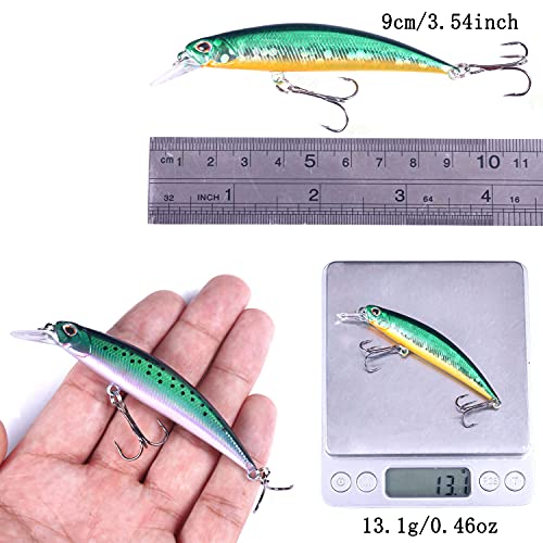 Jerk Baits for Bass Fishing,Jerkbait Fishing Lures,Minnow Lures Jerk Bait
