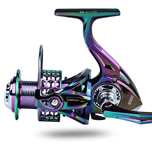 Colorful Fishing Reel 13+1 BB Light Weight Ultra Smooth Powerful Spinning Reels