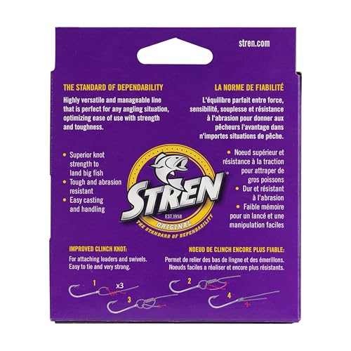 Original Monofilament Fishing Line - Ultra-thin Fish Line - Break Strength of 4lb | 1.8kg - Clear