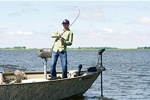 President Spincast Reel,Size 10 Fishing Reel,Right/Left Handle Position,Aluminum Spool