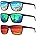 Polarized Sunglasses for Men,Lightweight Sun Glasses w/ UV Protection for Driving Fishing Golf