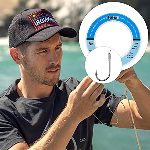 Clear Fishing Wire,755FT Monofilament Fishing Line,Clear String for Hanging,Strong Wire Invisible Nylon Thread