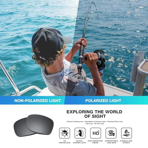 Polarized Sunglasses UV400 Protection for Men's & Women's Fishing, Cycling