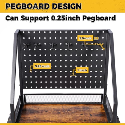 Fishing Rod Holders for Garage,Fishing Pole holders- upto 12 Rods w/ Hooks & Wheels