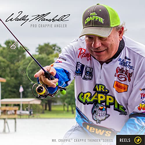 Crappie Thunder Spinning Fishing Reel,2 Bearing System,Right or Left-Hand Retrieve