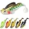 Weedless Soft Fishing Lures for Freshwater & Saltwater,Premium Pre-Rigged Jig Head Swimbaits