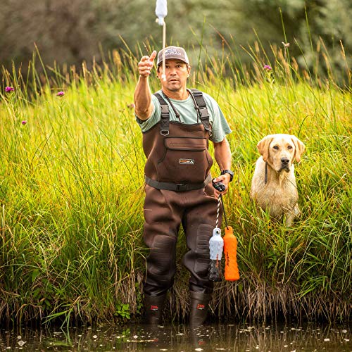 Neoprene Fishing Chest Waders for Men with Boots Cleated Bootfoot