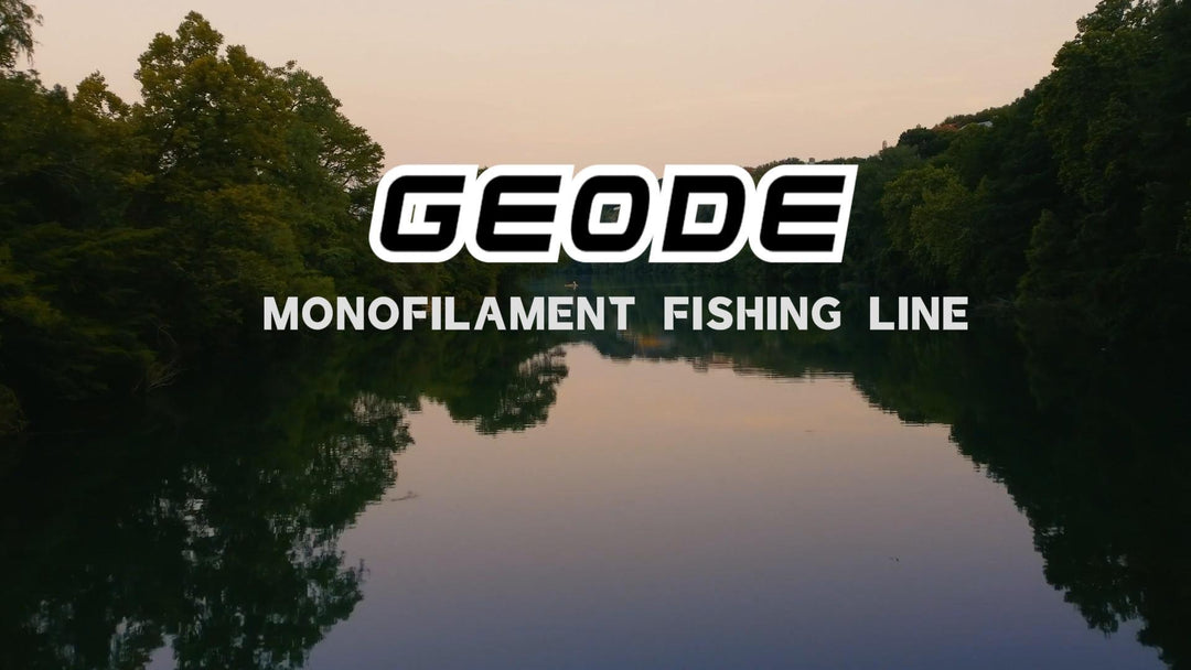 Geode Monofilament Fishing Line - Premium Resistant Nylon Mono Fishing Line 3-100lb - Superior Freshwater & Saltwater Mono Leader Materials 500/1200/2400yds
