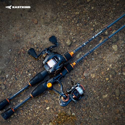 Zephyr Spin & Bait Finesse Fishing Rod,Lightweight Casting & Spinning Rods