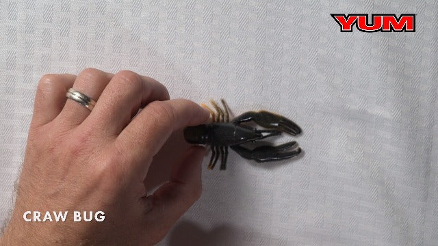 Craw Chunk Soft Plastic Bait Bass Fishing Lure-Ultra-realistic Crawfish Imitation