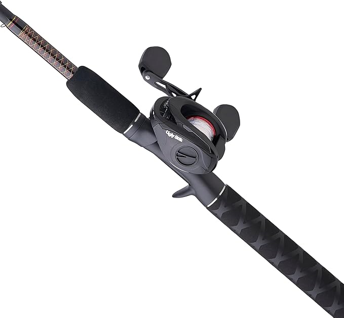 Ugly Stik GX2 Low Profile Baitcast Reel and Fishing Rod Combo