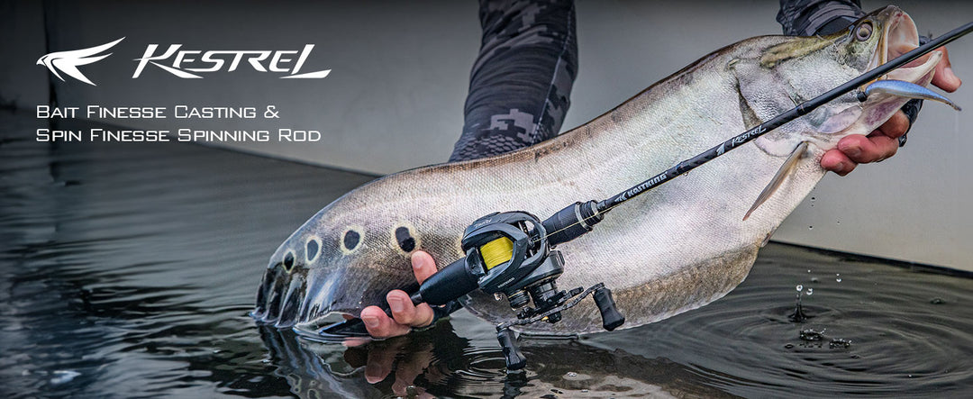Kestrel Fishing Rod-IM8 Graphite Blanks,8 Different Light & Ultralight Casting & Spinning Fishing Rods