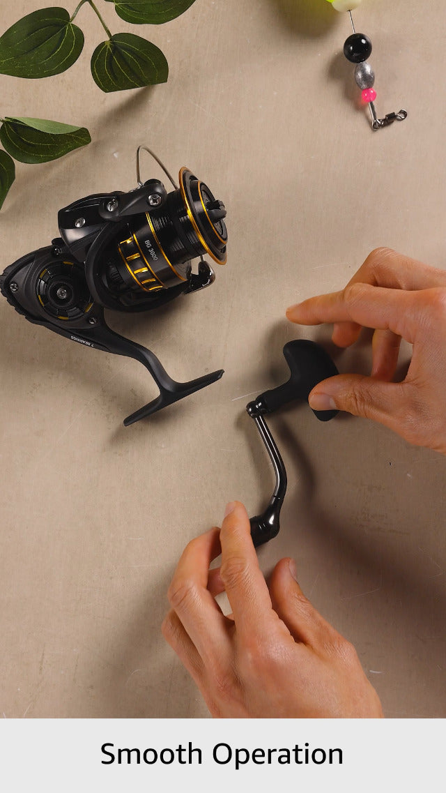 Spinning Reel,Braided Line Ready Spool,Waterproof Drag System,Carbon ATD