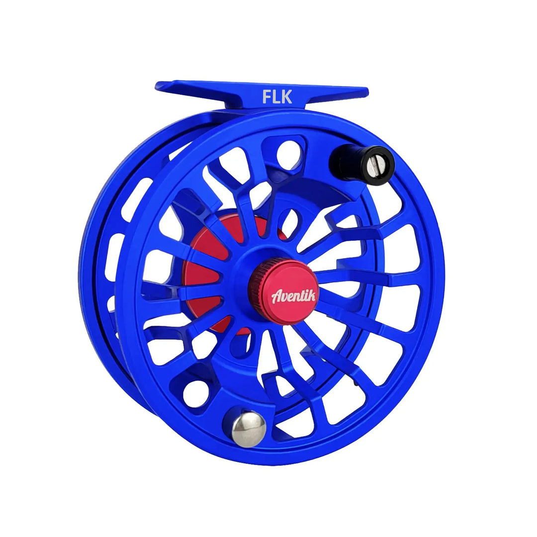 Aventik New Design Quality Fly Fishing Reel 3/5 5/7 7/9 Fly Reel Large Arbor Aluminum Fishing Reel Handle-Changed Reel